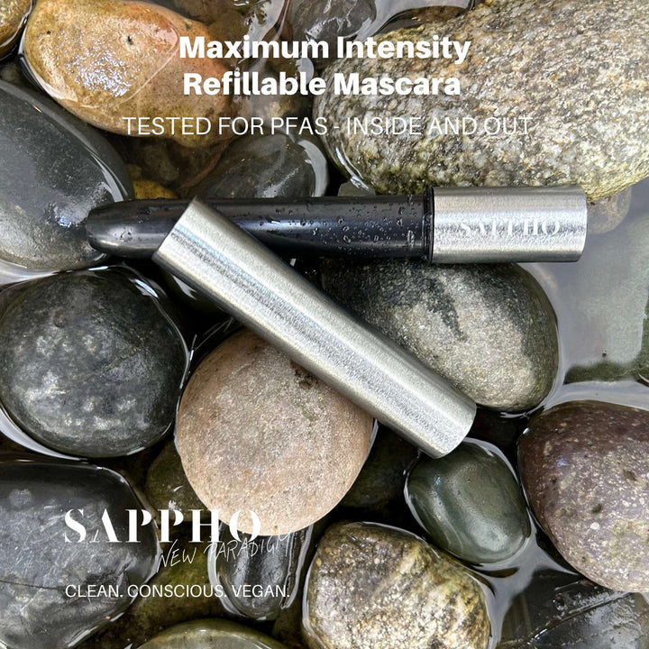 Maximum Intensity Refillable Mascara - Vegan Black – Sappho